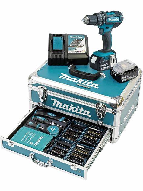 MAKiTA DHP482RFX9  DARBELi MATKAP FULL SET