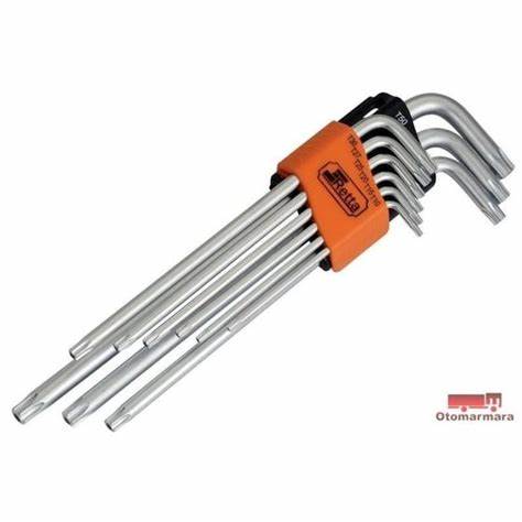 UZUN DELiKLi L TORX ANAHTAR SETi 9 PARÇA