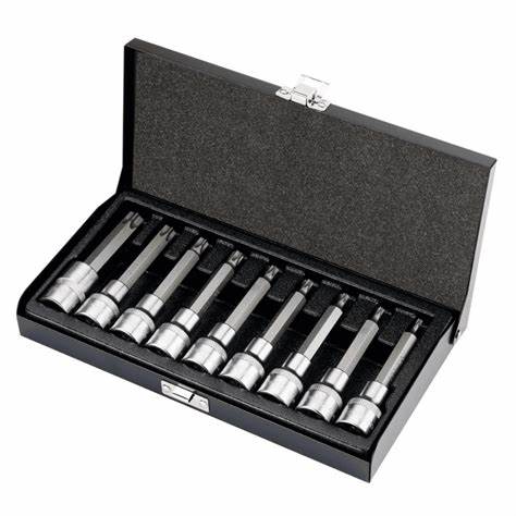 1/2" KISA LOKMALI TORX SETi 9 PARÇA
