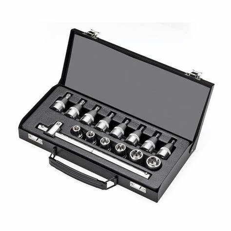 TORX LOKMA SET 15 PÇ (1/2 iÇ VE DIŞ)