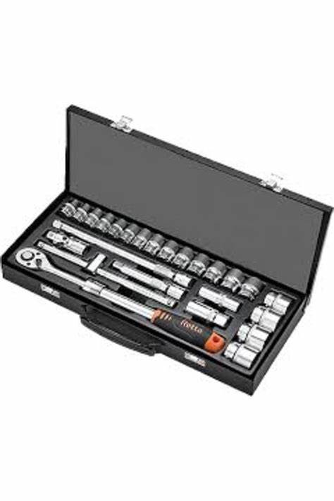 1/2" 6 KÖŞE LOKMA SETi 25 PARÇA STANDART CIRCIR