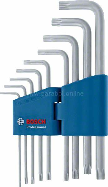 Alyan Anahtar Takımı Torx 9 P.(10-50mm)