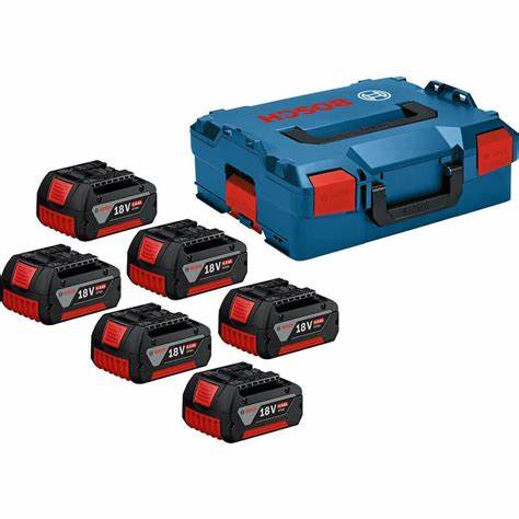 6x GBA 18V 4.0Ah L-BOXX 136