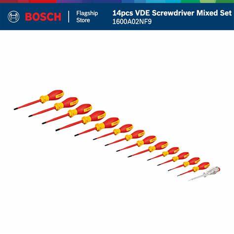 TORNAViDA VDE SCREWDRiVER SET MiXED 14PC