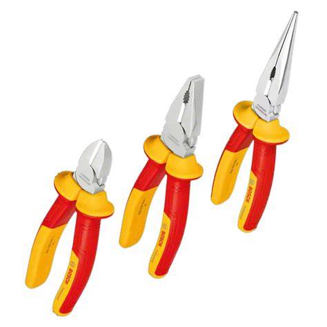 KOMBiNE PENSE VDE PLiERS SET 3PC