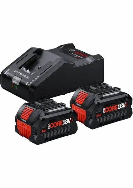 18V PROCORE AKÜ ŞARJ CiHAZI SETi 2X8.0AH