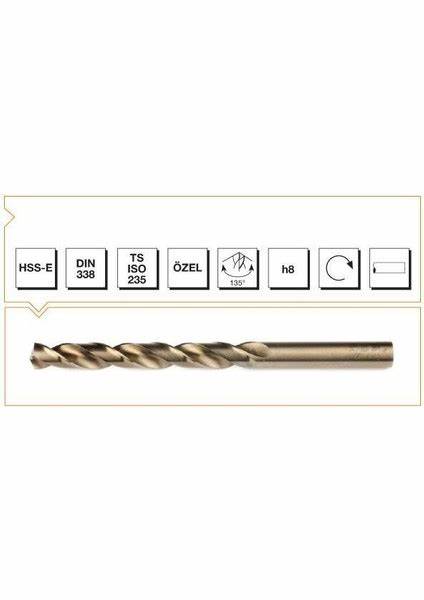 HSSE  DIN 338 RN ALTIN SERi MTK  6.9  MM