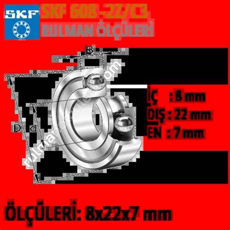 Rulman 608-2Z/C3 DIN625