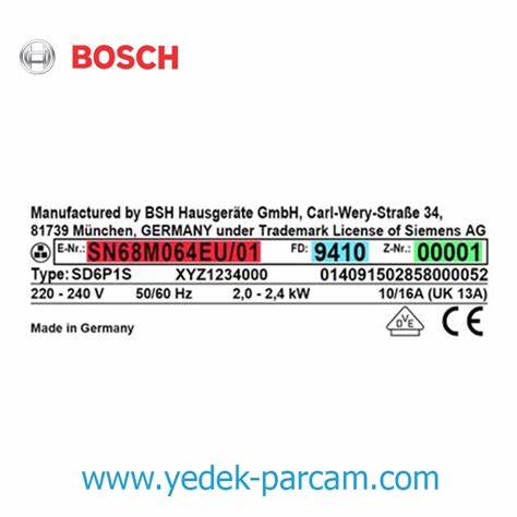 TiP ETiKETi MANUFACTUR NAMEPLATE