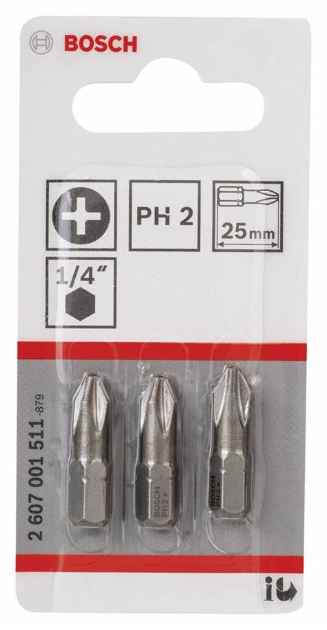 EXTRAHARD ViDALAMA UCU PH2*25 MM 3LÜ
