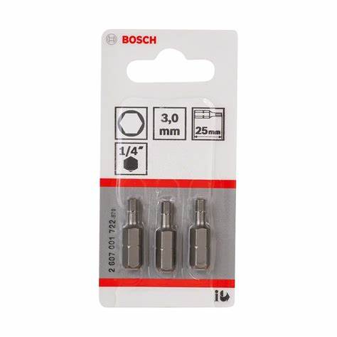 EXTRAHARD ViDALAMA UCU HEX3*25 MM 3LÜ