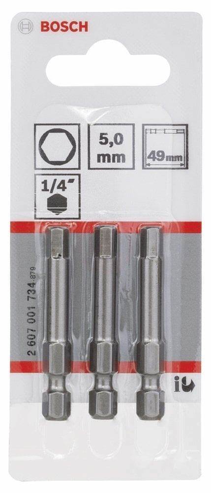 EXTRAHARD ViDALAMA UCU HEX5*49 MM 3LÜ