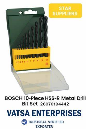 DIY 10 PARÇA HSS-R METAL MATKAP UCU SETi