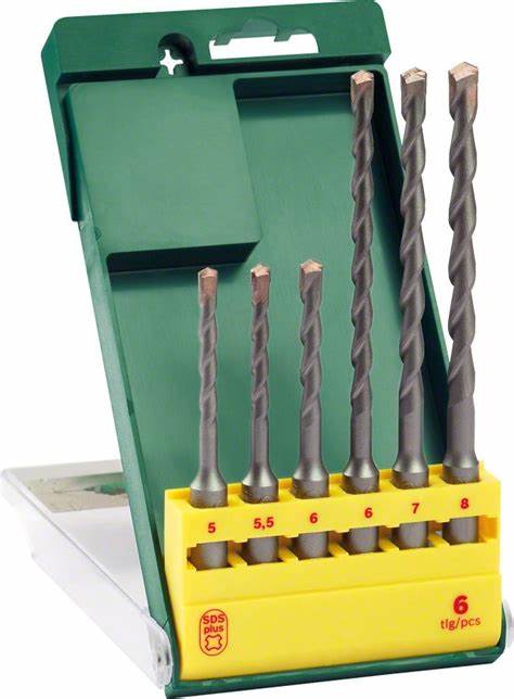 DIY-P SDS-PLUS K-DELiCi UÇ 6LI SET Ø5-8