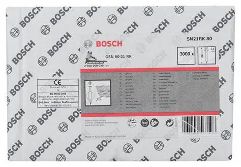 GSN 90-21DK ÇiVi 80MM 3000Li DÜZ ÇiNKOK