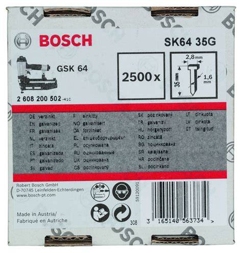 GSK 64 ÇiViSi 35 MM 2500Li GALVANiZLi