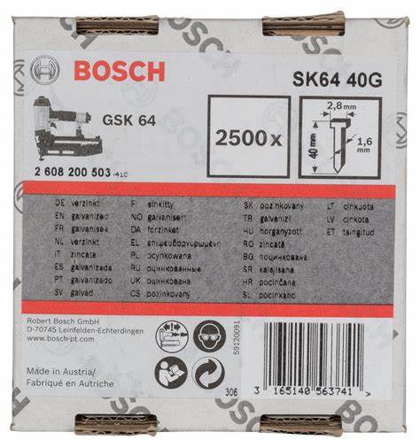 GSK 64 ÇiViSi 40 MM 2500Li GALVANiZLi