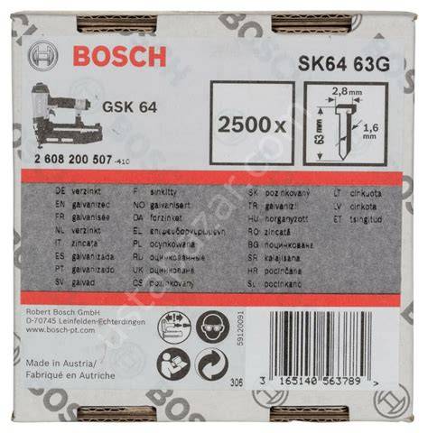 GSK 64 ÇiViSi 63 MM 2500Li GALVANiZLi