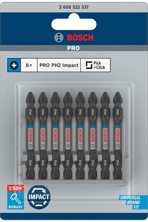 IMPACTC ViDALAMA ÇiFT UÇ PH2*65MM 8Li