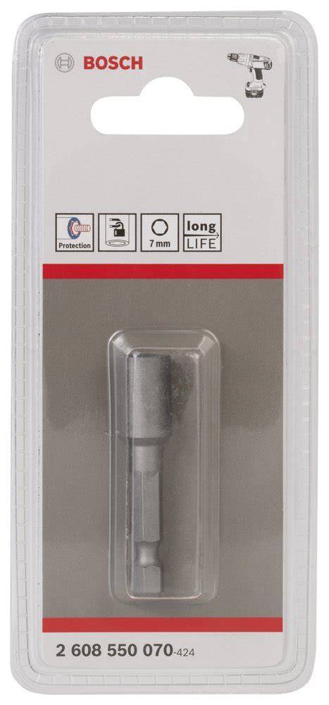 Hex Şaft Lokma Anahtar Ucu 50*7,0 mm M4