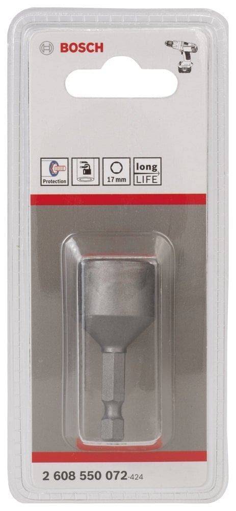 Hex Şaft Lokma Anahtar Ucu 50*17 mm M10