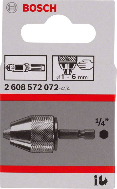 Anahtarsız Mandren ¼"HEX > Ø1-6 mm
