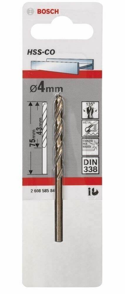 HSS-CO METAL MATKAP UCU 4,1*75 MM 1Li