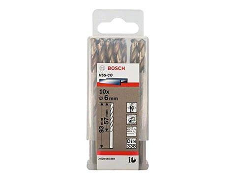 HSS-Co Metal Matkap Ucu 6*93 mm 10lu