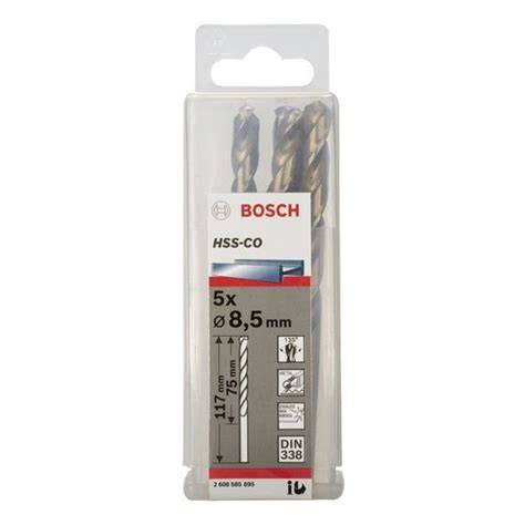 HSS-CO METAL MATKAP UCU 8,5*117 MM 5Li
