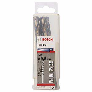 HSS-CO METAL MATKAP UCU 9,5*125 MM 5Li