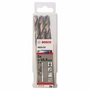 HSS-CO METAL MATKAP UCU 10,5*133 MM 5Li