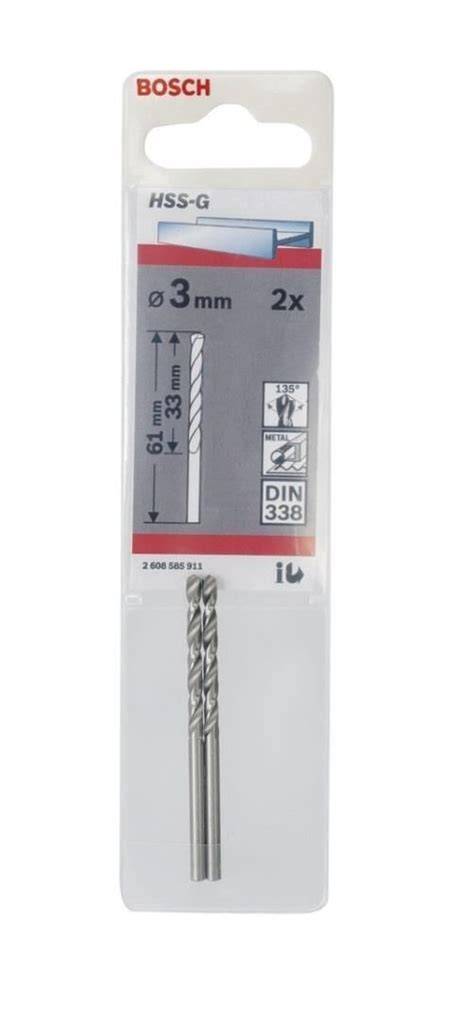 HSS-G METAL MATKAP UCU 3*61 MM 2Li