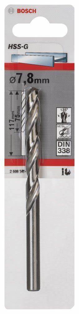 HSS-G METAL MATKAP UCU 7,8*117 MM 1Li