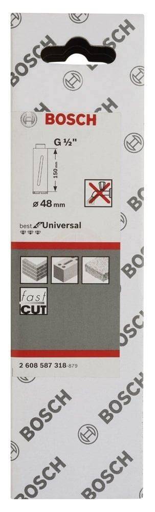 BfU Elmas Kuru Karot Uç 48*150mm G1/2"