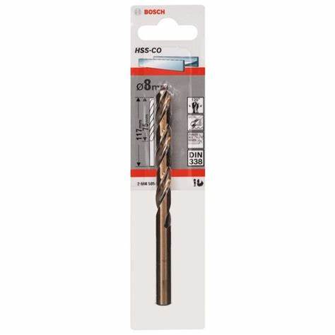 HSS-Co Metal Matkap Ucu 7,8*117 mm 10lu