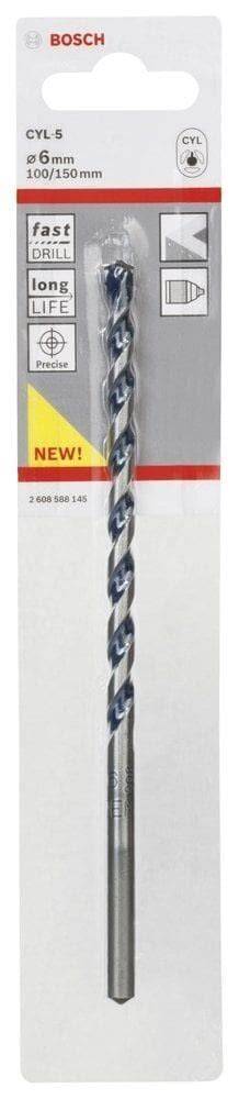 CYL-5 BlueGT Beton Matkap Ucu 6*150 mm