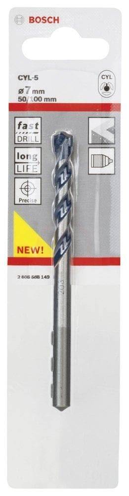 CYL-5 BlueGT Beton Matkap Ucu 7*100 mm