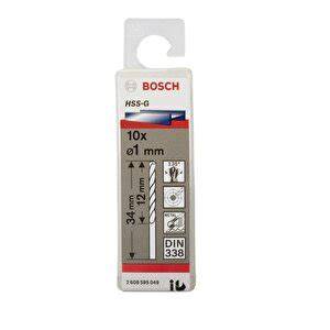 HSS-G Metal Matkap Ucu 1*34 mm 10lu