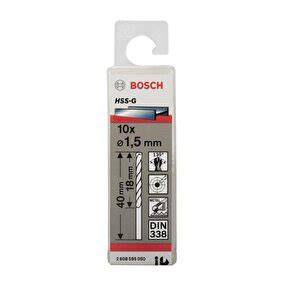 HSS-G Metal Matkap Ucu 1,5*40 mm 10lu