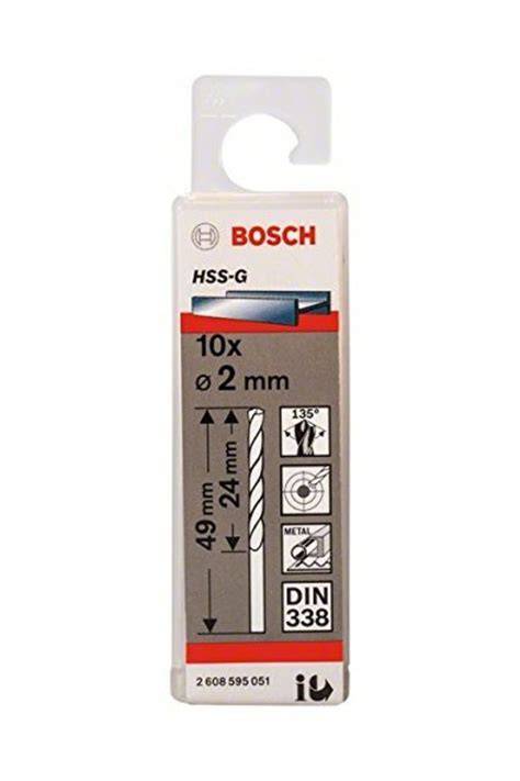 HSS-G Metal Matkap Ucu 2*49 mm 10lu