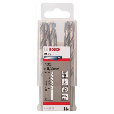 HSS-G Metal Matkap Ucu 5,8*93 mm 10lu