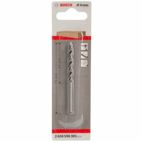 SiLiNDiR ŞAFT AHŞAP MATKAP UCU 4*75 MM