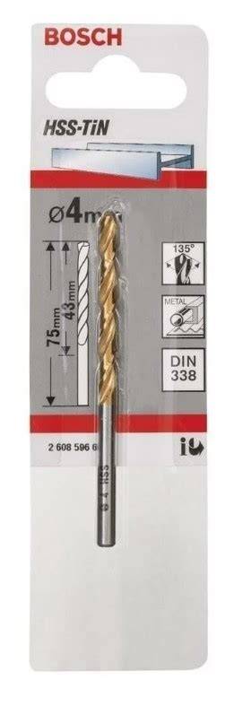 HSS-TiN METAL MATKAP UCU 4*75 MM 1Li