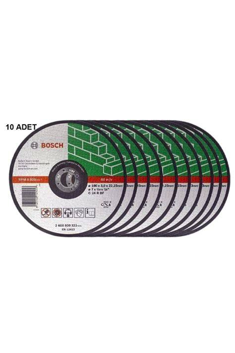 EXMetal Kesme Taşı 180*3,0 mm Düz