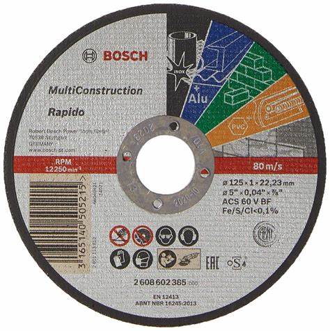 MultCons. Rap.Kesme Taşı 125*1,0 mm