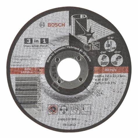 3iN1 KESME TAŞI DÜZ 125*2,5 MM