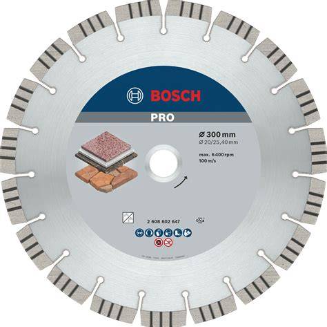 ELMAS KESME DiSK BFSTONE 300*25,40/®20MM