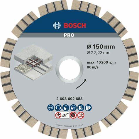 ELMAS KESME DiSK BFCONCRETE 150*22,23MM