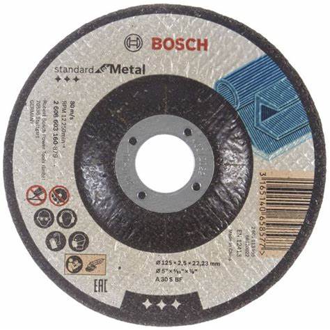 SDMETAL KESME TAŞI 125*2,5 MM BOMBELi