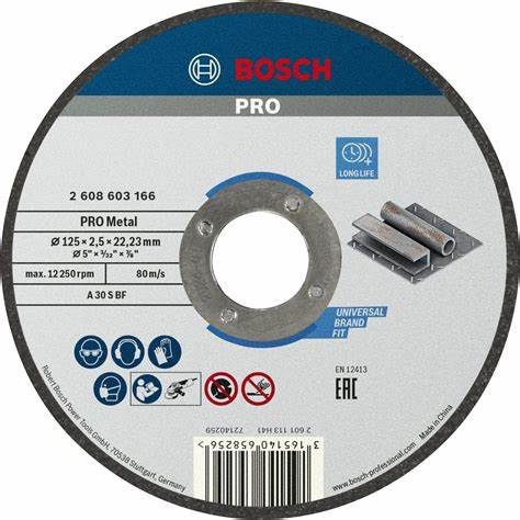 SDMetal Kesme Taşı 125*2,5 mm Düz